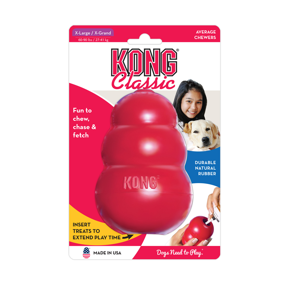 0035585111018 - CLASSIC DOG TOY STUFF'N RED X-LARGE