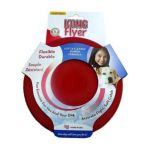 0035585129174 - RUBBER FLYER SMALL RED DOG TOY