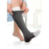 0035664005443 - ULCERCARE THERAPEUTIC STOCKINGS WITHOUT ZIPPER-3XL-BLACK