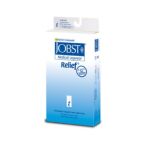 0035664148065 - JOBST RELIEF KNEE HIGH MODERATE COMPRESSION 15-20 SMALL CLOSED TOE SILKY BEIGE
