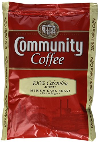 0035700150182 - COMMUNITY COFFEE PRE-MEASURED PACKS 100% COLOMBIA ALTURA, 40 COUNT