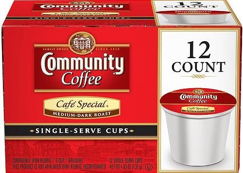 0035700162628 - COMMUNITY COFFE 99690 COMMUNITY COFFEE COFFEE SNGLSRV CAFE SPECI - PACK OF 6 - 12 PC