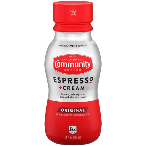 0035700970803 - COMMUNITY COFFEE ESPRESSO + CREAM ORIGINAL READY TO DRINK 8.5 FL OUNCE BOTTLE