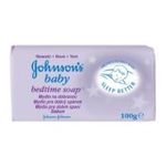 3574660256567 - JOHNSON'S BABY BEDTIME SOLID SOAP W/ NATURALCALM (EUROPEAN) - PROVEN TO HELP BABY SLEEP BETTER - 8 BARS