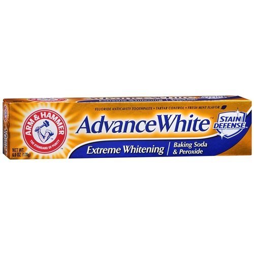 3596009098348 - ARM & HAMMER ADVANCE WHITE EXTREME WHITENING CONTROL WITH BAKING SODA & PEROXIDE, STAIN DEFENSE, MINT 6 OZ (PACK OF 1)