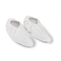 0036000393729 - KIMBERLY-CLARK KIMTECH PURE A8 WHITE XL/2XL DISPOSABLE CLEANROOM SHOE COVER - 13.875 IN HEIGHT - SPUNBOND POLYETHYLENE UPPER - ELASTIC HEEL, ELASTIC TOE - 39372