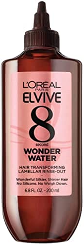 3600524028497 - L’OREAL PARIS ELVIVE 8 SECOND WONDER WATER LAMELLAR, RINSE OUT MOISTURIZING HAIR TREATMENT FOR SILKY, SHINY LOOKING HAIR, 6.8 FL; OZ