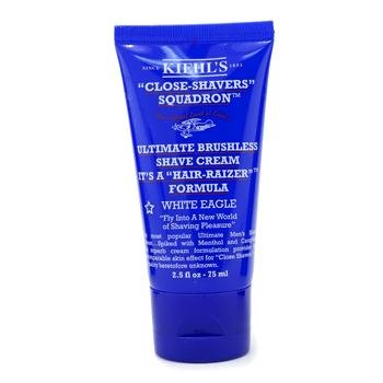 3605970028985 - KIEHL'S WHITE EAGLE ULTIMATE BRUSHLESS ALL SKIN TYPES SHAVE CREAM, 2.5 OUNCE