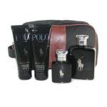 3605975082920 - M-GS-2444 POLO BLACK FOR MEN GIFT SET EDT SPRAY EDT SPRAY 3.4OZ HAIR AND BODY WASH 3.4OZ AFTER SHAVE GEL TRAVEL BAG