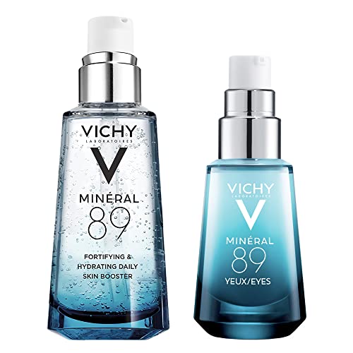 3606000601055 - VICHY VICHY HYDRATION AND SKIN STRENGTHENING KIT, MINERAL 89 HYALURONIC ACID FACE SERUM AND EYE SERUM WITH CAFFEINE, 1.0 CT.