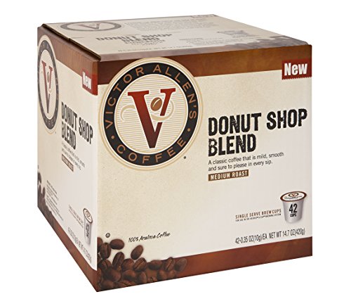 0036069939081 - VICTOR ALLEN COFFEE, DONUT SHOP, 42 COUNT (COMPATIBLE WITH 2.0 KEURIG BREWERS)
