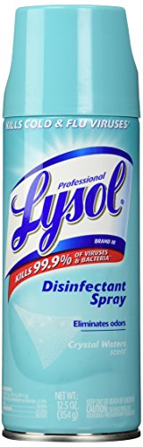 0036241840440 - LYSOL PROFESSIONAL DISINFECTANT SPRAY, CRYSTAL WATERS, 12.5 OUNCE