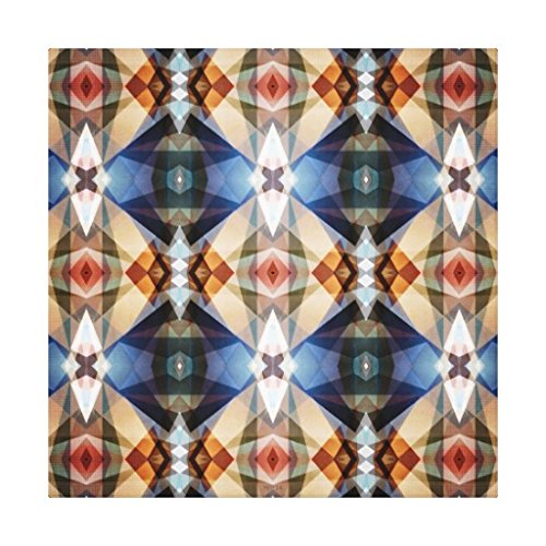 3641614898118 - EARTH TONES GEOMETRIC ABSTRACT PATTERN CANVAS PRINT