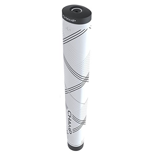0036504311014 - CHAMP C1 PUTTER GOLF GRIP, COOL WHITE, LARGE