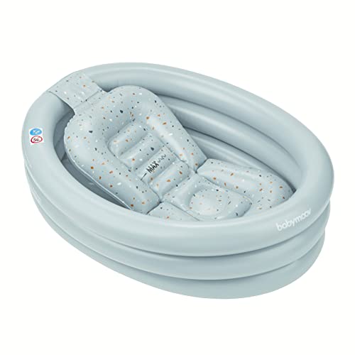 3661276175501 - BABYMOOV INFLATABLE BATHTUB & POOL - SAFE, PORTABLE & GROWS WITH BABY (FROM 0+ NEWBORN INSERT INCLUDED)