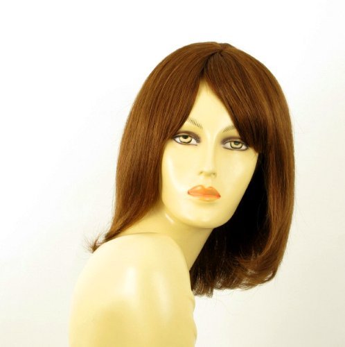 3662689022482 - WIG UNIVERS LIGHT WIG WOMAN 100% NATURAL LONG BROWN HAIR COPPER REF LISE 30