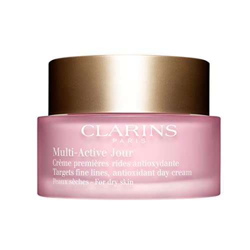 3666057012198 - CLARINS MULTI-ACTIVE DAY CREAM | MULTI-TASKING MOISTURIZER | VISIBLY MINIMIZES FINE LINES | BOOSTS RADIANCE | HYDRATES, SMOOTHES AND TONES | DRY SKIN TYPE | 1.6 OUNCES