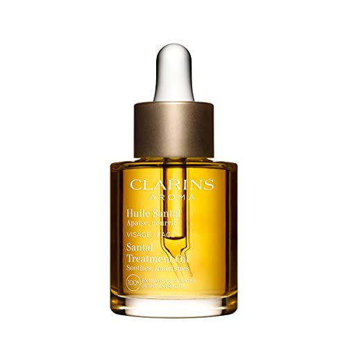 3666057030994 - CLARINS SANTAL FACE TREATMENT OIL | HYDRATES, SMOOTHES AND COMFORTS SKIN | CALMS REDNESS AND IRRITATIONS | VISIBLY MINIMIZES FINE LINES | SKIN IS IMMEDIATELY SOFT* | 100% NATURAL PLANT EXTRACTS