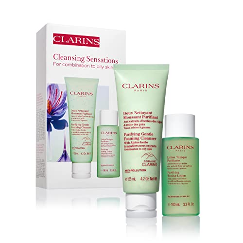 3666057118401 - CLARINS PURIFYING GENTLE FOAMING CLEANSER | CLEANSES, PURIFIES AND MATTIFIES | GREEN FORMULA AND CONTAINS SALICYLIC ACID | SOAP-FREE | SLS-FREE | DERMATOLOGIST TESTED | COMBINATION TO OILY SKIN TYPES