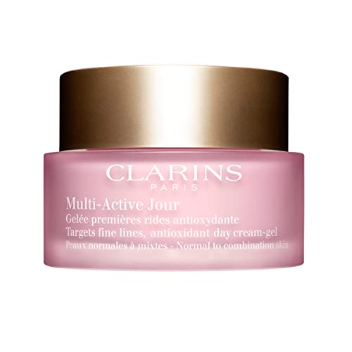 3666057125409 - CLARINS MULTI-ACTIVE DAY CREAM-GEL | MULTI-TASKING MOISTURIZER | VISIBLY MINIMIZES FINE LINES | BOOSTS RADIANCE | HYDRATES, SMOOTHES AND TONES | NORMAL TO COMBINATION SKIN TYPES | 1.7 OUNCES