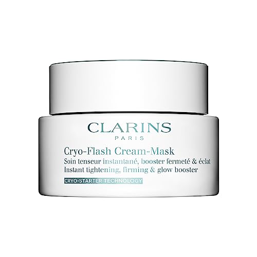 3666057128257 - CLARINS NEW CRYO-FLASH FACE MASK | VISIBLE LIFT EFFECT IN 10 MINUTES* | VISIBLY MINIMIZES PORES | BOOSTS RADIANCE | PRO LIKE RESULTS | ALL SKIN TYPES | 2.5 FLUID OUNCES