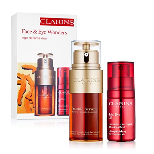 3666057173387 - CLARINS DOUBLE SERUM | AWARD-WINNING | ANTI-AGING | VISIBLY FIRMS, SMOOTHES AND BOOSTS RADIANCE IN JUST 7 DAYS* | 21 PLANT INGREDIENTS, INCLUDING TURMERIC | ALL SKIN TYPES, AGES AND ETHNICITIES