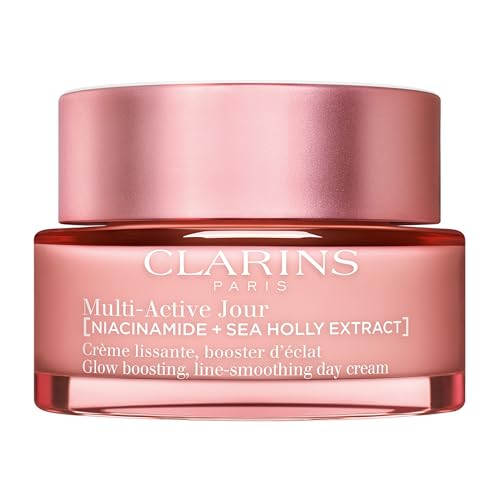 3666057177606 - CLARINS NEW MULTI-ACTIVE DAY MOISTURIZER WITH NIACINAMIDE | SMOOTH FINE LINES | VISIBLY TIGHTEN PORES | EVEN TONE AND TEXTURE | BOOST GLOW | STRENGTHEN MOISTURE BARRIER | ALL SKIN TYPES | 1.7 OUNCES