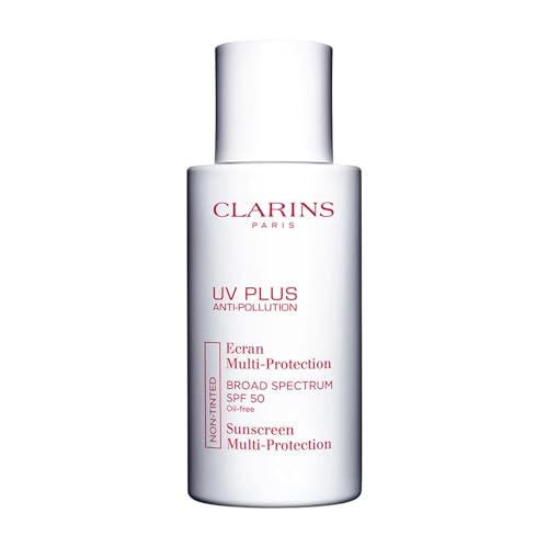 3666057237577 - CLARINS UV PLUS ANTI POLLUTION SUNSCREEN FOR FACE | BROAD SPECTRUM SPF 50 | OIL FREE, NO WHITE CAST | UVA/UVB AND POLLUTION PROTECTION | PROTECTIVE ANTIOXIDANTS | ALL SKIN TYPES