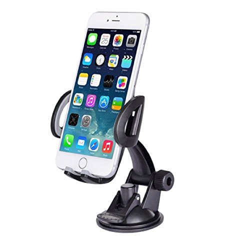0036663663061 - CAR MOUNT, GOTA WINDSHIELD DASHBOARD UNIVERSAL CAR HOLDER CRADLE FOR IPHONE 6/6S, 6/6S PLUS, 5S/5C, SAMSUNG GALAXY S6/S6 EDGE, NOTE 4 3 NEXUS LG, HTC AND MORE