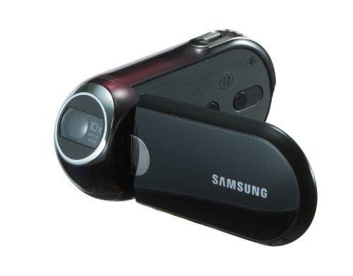 0036725302433 - SAMSUNG SMX-C10 TOUCH OF COLOR CAMCORDER WITH 10X OPTICAL ZOOM (RED)