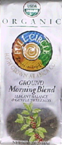 0036800065994 - FULL CIRCLE, GROUND COFFEE, MORNING BLEND - 12 OZ