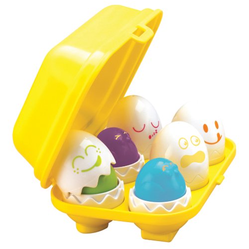 0036881120087 - TOMY LITTLE CHIRPERS SORTING EGGS LEARNING TOY
