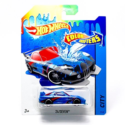 0036881143031 - 24/SEVEN * COLOR SHIFTERS * 2015 HOT WHEELS CITY SERIES 1:64 SCALE VEHICLE #19/48