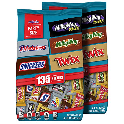0369859510215 - MARS CHOCOLATE MINIS SIZE CANDY VARIETY MIX 40-OUNCE BAG (PACK OF 2)