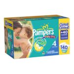 0037000081838 - GAMBLE PAMPERS BABY DRY DIAPERS GIANT PACK SIZE