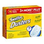 0037000130710 - SWIFFER DISPOSABLE CLEANING DUSTERS REFILLS, UNSCENTED, 16-COUNT (PACKAGING MAY VARY)
