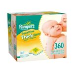 0037000229490 - SENSITIVE THICK BABY WIPES REFILL 360 WIPES