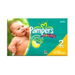 0037000262459 - BABY DRY DIAPERS SIZE 2 18 LB