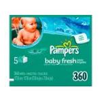 0037000282693 - SOFT & STRONG WIPES REFILLS BABY FRESH 360 SHEETS