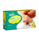 0037000285168 - STAGES PREEMIE SWADDLERS NEW BABY SIZE PETITE-SMALL DIAPERS 6 LB, 31 DIAPERS