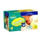 0037000285533 - SWADDLERS DIAPERS SIZE 1 14 LB, 92 DIAPERS