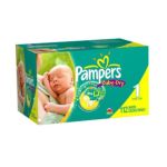 0037000315391 - PAMPERS BABY DRY BIG PACK 1 SIZE SIZE 1