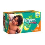 0037000347972 - GAMBLE PAMPERS BABY DRY DIAPERS VALUE PACK SIZE 5 SIZE 116 DIAPERS
