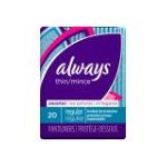 0037000426882 - LINERS THIN REGULAR WRAPPED UNSCENTED