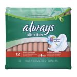 0037000446828 - ULTRA THIN PADS 12 PACK