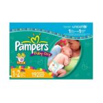 0037000480990 - PAMPERS BABY DRY VALUE PACK SIZE 1-2 SIZE SIZE 1-2 15 LB, 192 DIAPERS