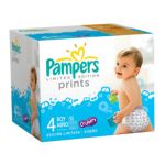 0037000501022 - LIMITED EDITION PRINTS DIAPERS FOR BOYS SIZE 4