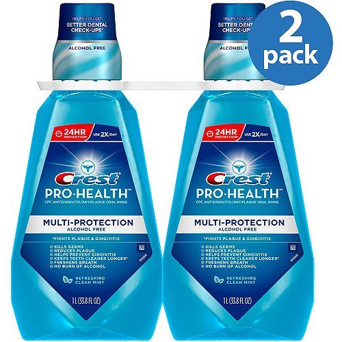 0037000575917 - CREST PRO-HEALTH MULTI-PROTECTION REFRESHING CLEAN MINT ORAL RINSE, 33.8 FL OZ, (PACK OF, 2)