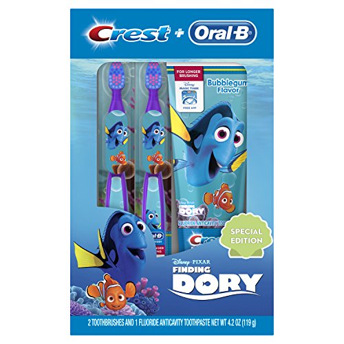 0037000698425 - CREST PRO HEALTH TOOTHPASTE + ORAL B FINDING DORY TOOTHBRUSH GIFT SET BUBBLEGUM