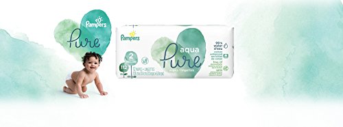 0037000754152 - PAMPERS AQUA PURE, SENSITIVE WATER BABY DIAPER WIPES, 112 TOTAL WIPES